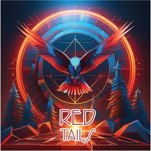 Maine REd Tails drone league loigo